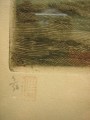 Gravure sur cuivre signée et dédicacée